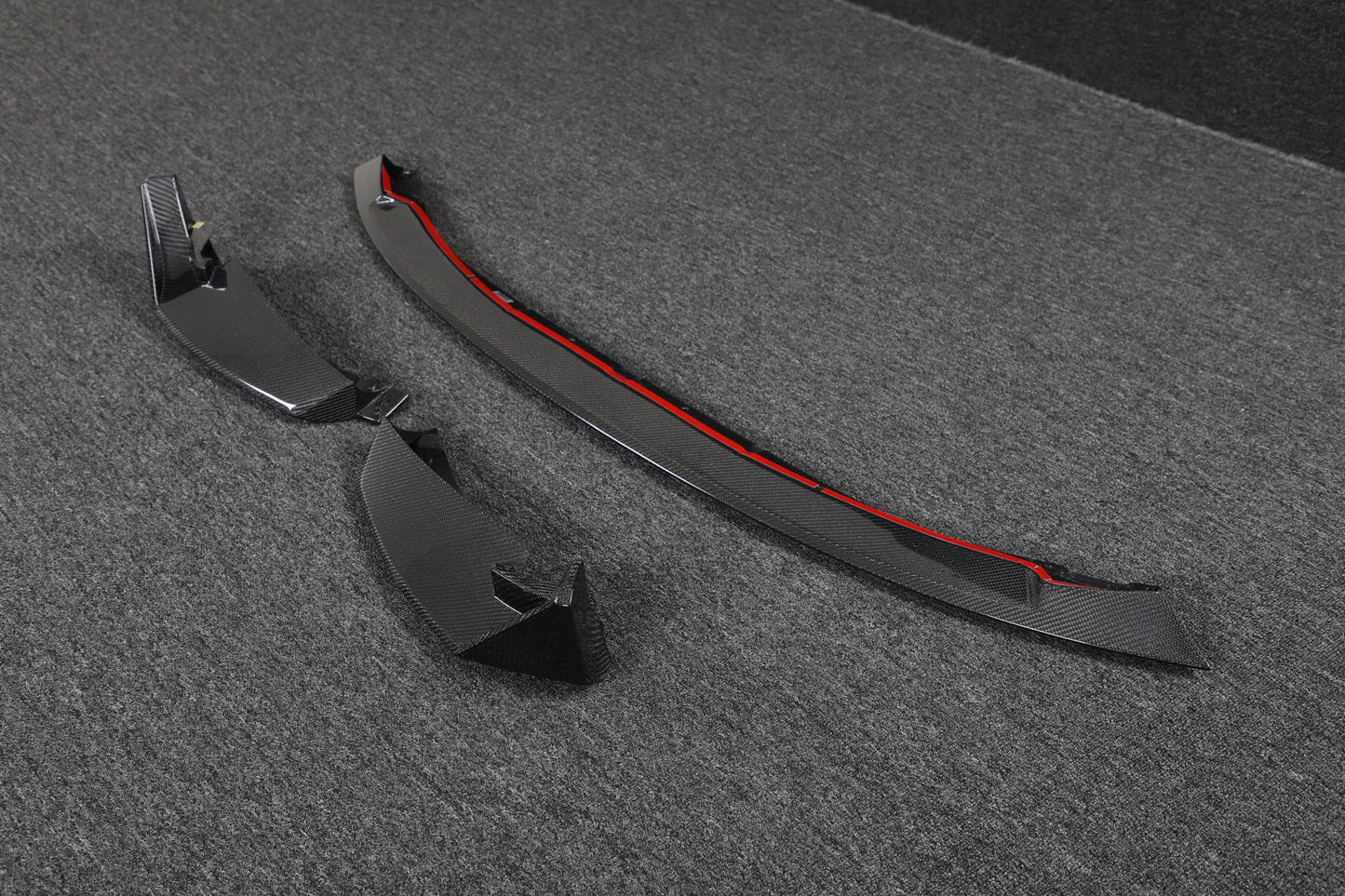 Bmw M3 G80 M4 G82 G81 G83 spoiler zderzaka przedniego karbon