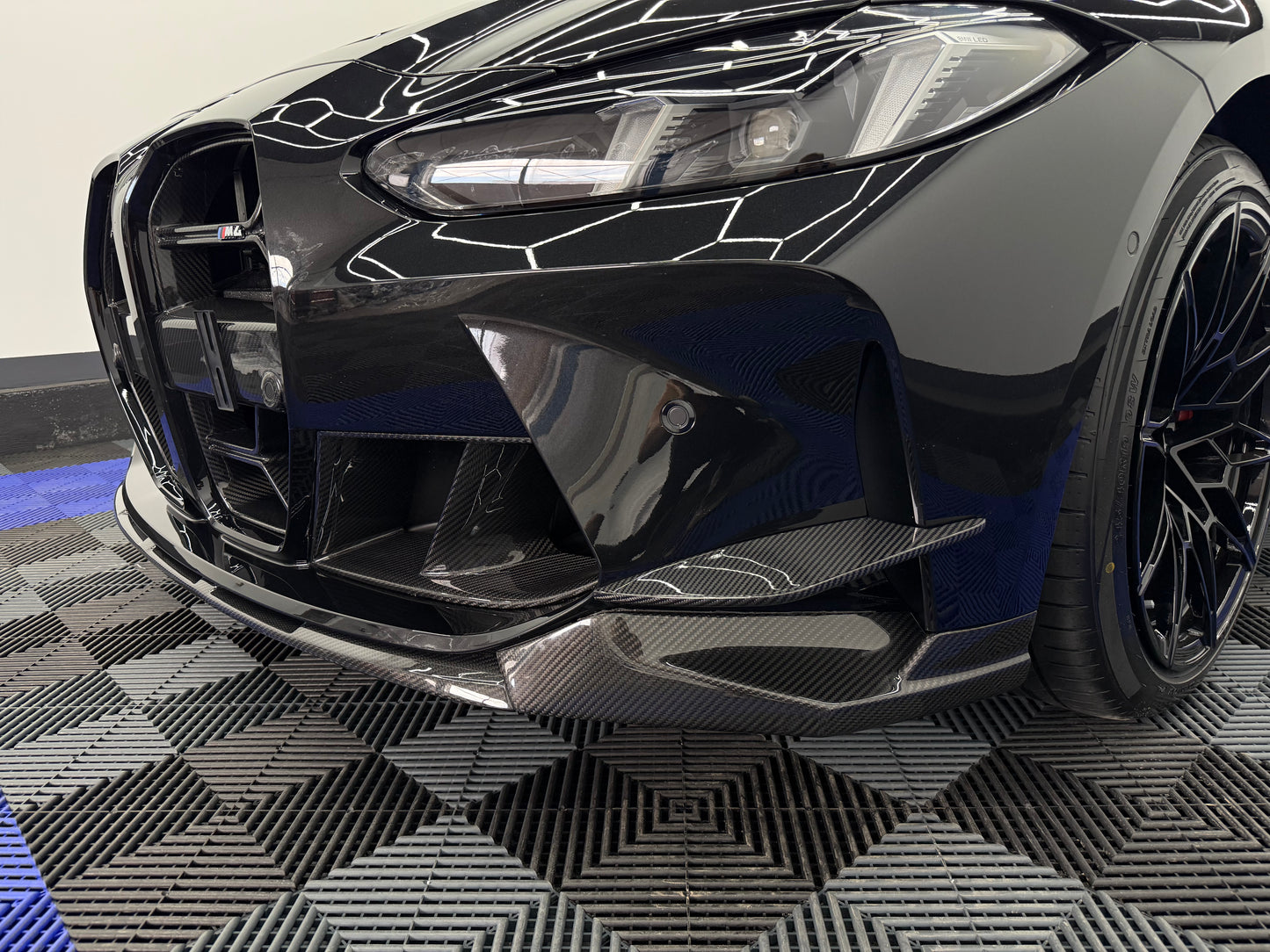 Bmw M3 G80 g81 listwa nakładka dodatek zderzak tył karbon