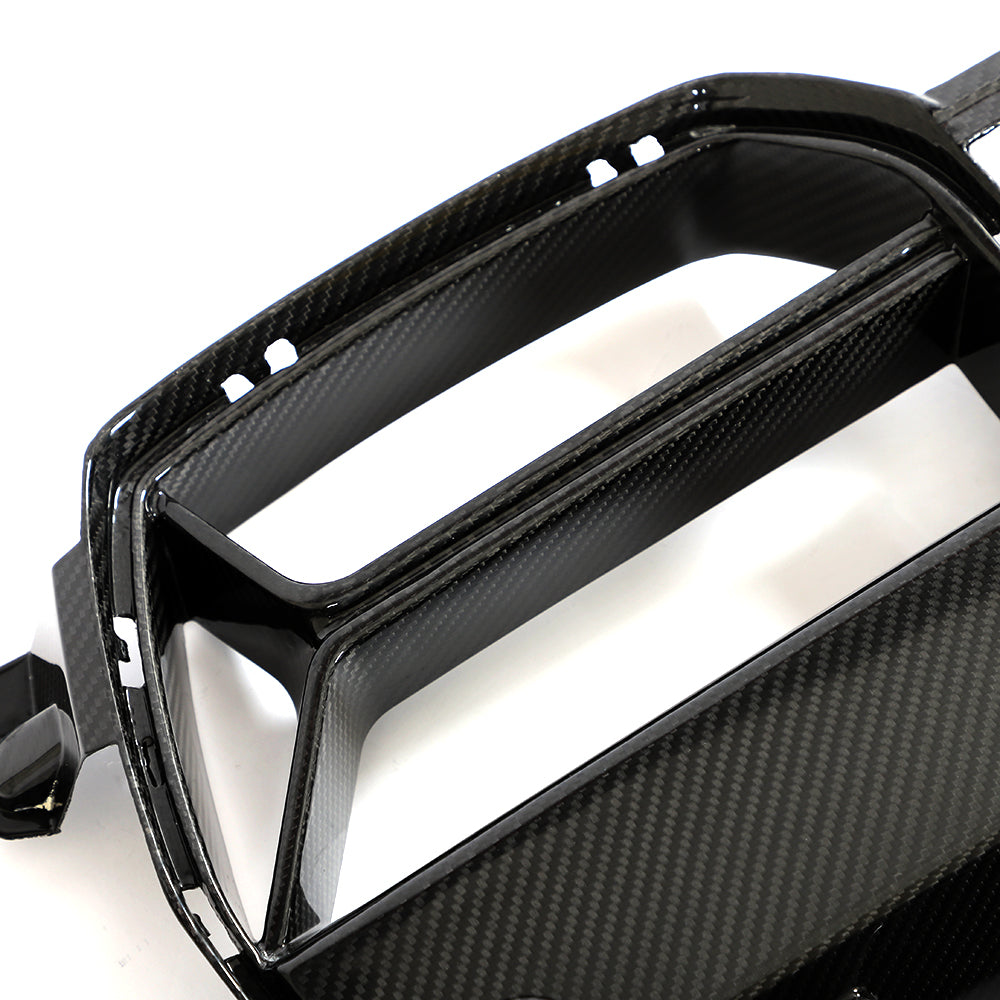 Bmw M3 G80 M4 G82 G81 G83 grill atrapa zderzaka przód karbon pod radar