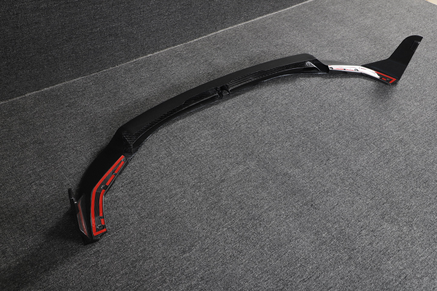 Bmw M3 G80 M4 G82 G81 G83 spoiler zderzaka przedniego karbon