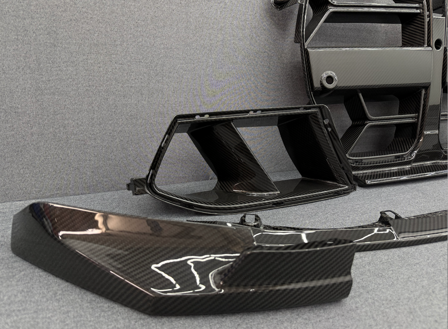 BMW M3 M4 G80 G82 GRILL SPOILER KRATKA PRZEDNI ZEZTAW