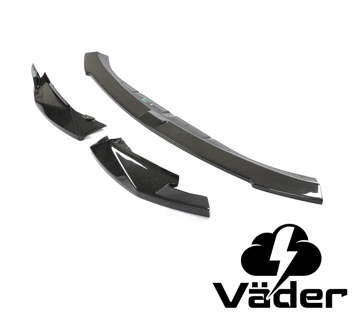 Bmw M3 G80 M4 G82 G81 G83 spoiler zderzaka przedniego karbon