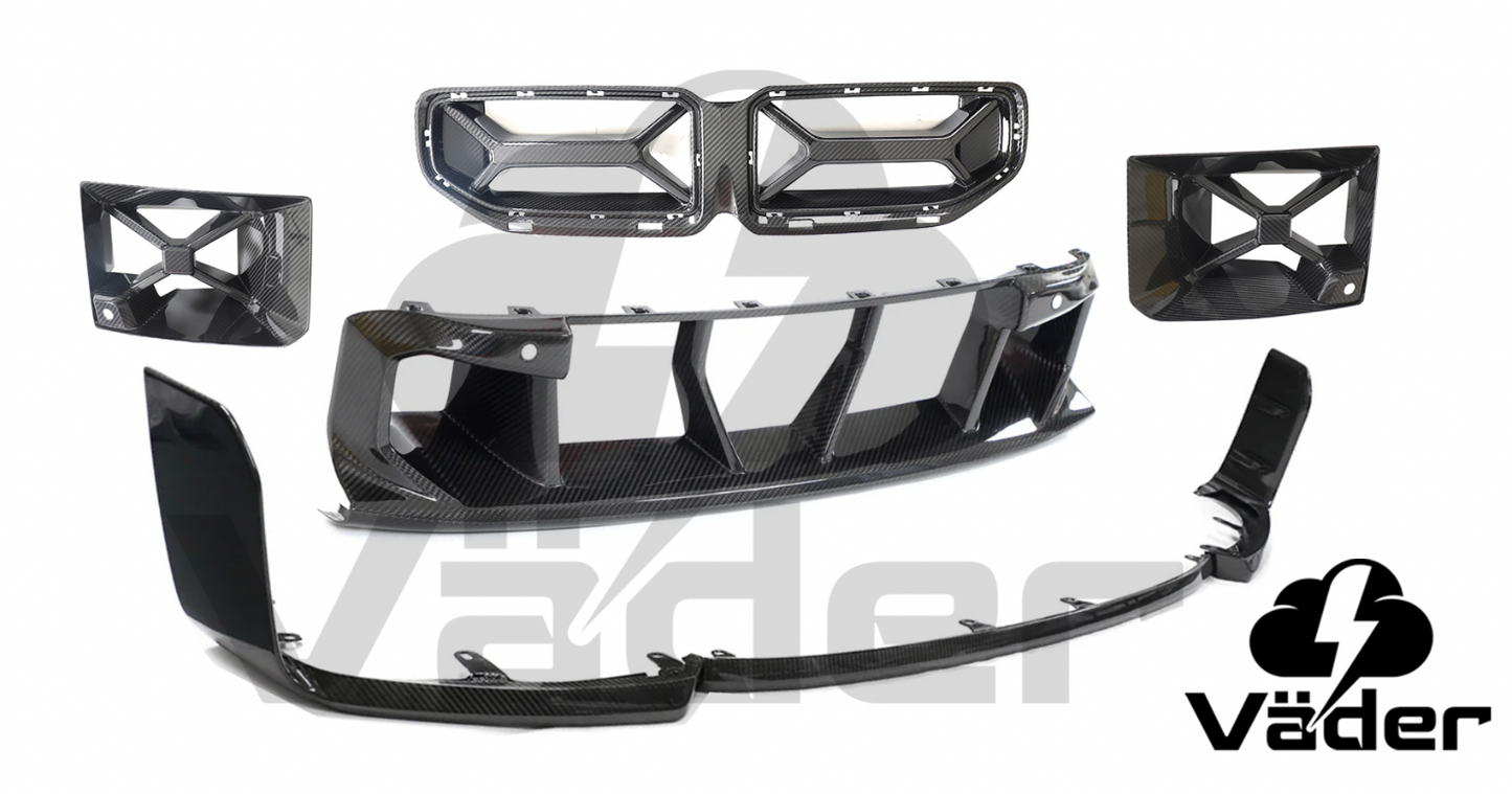 BMW M2 G87 MASK BŁOTNIKI SPOILER PRZÓD TYŁ CAŁY KOMPLET