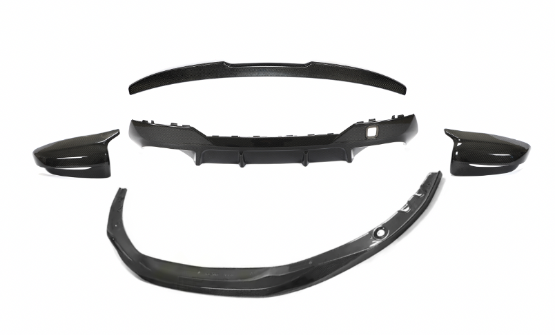 BMW 4 g22 g23 g82 komplet maska spoiler dokładka grill listwy