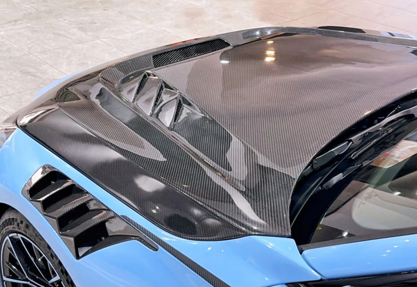 BMW M2 G87 MASKA POKRYWA SILNIKA CARBON hood