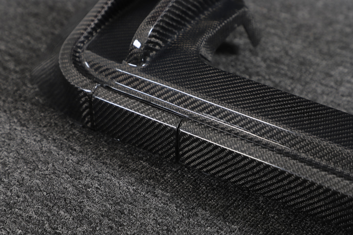 Bmw M4 G80 G81 spoiler dokładka nakładka zderzak tył karbon