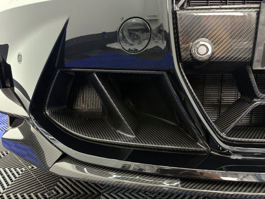 Bmw M3 G80 M4 G82 G81 G83 kratka wlot zderzaka przedniego karbon