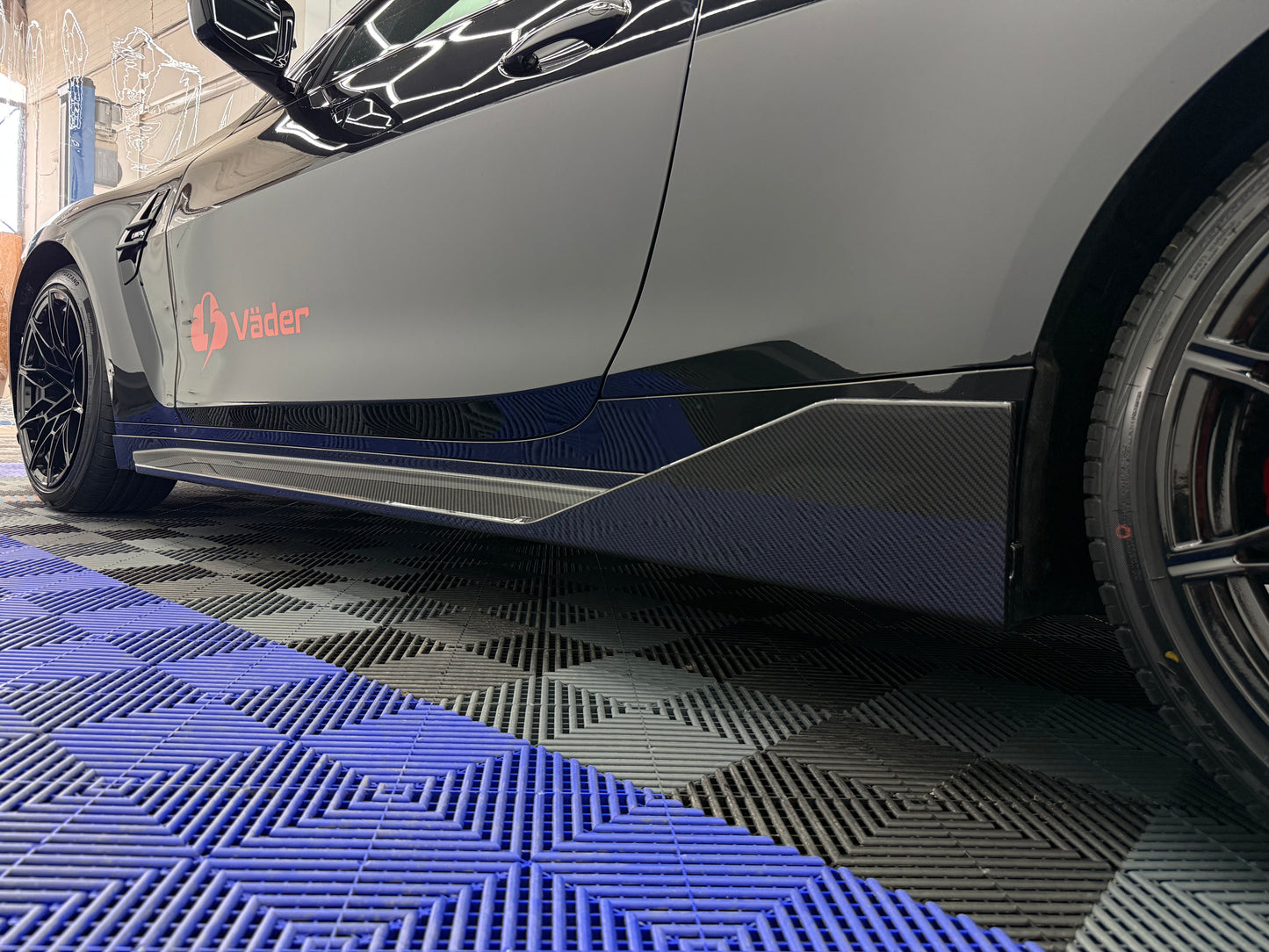 BMW M4 G82 ZESTAW SPLITERÓW