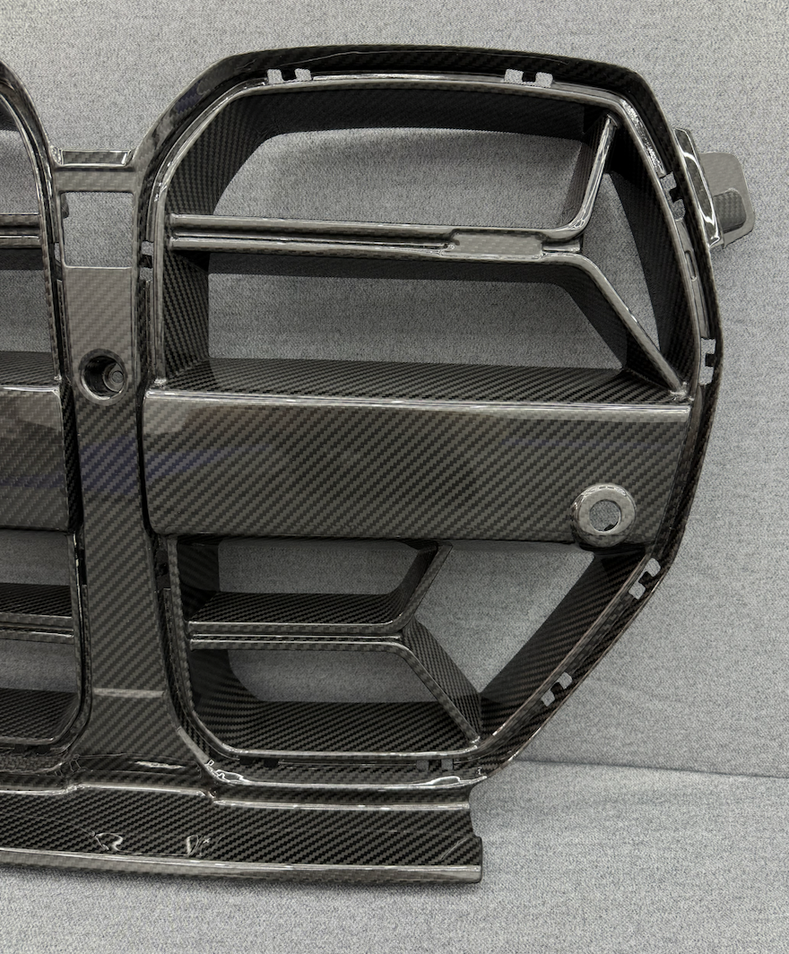 Bmw M3 G80 M4 G82 G81 G83 atrapa grill zderzak przód karbon