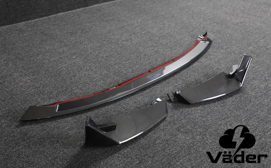 Bmw M3 G80 M4 G82 G81 G83 spoiler zderzaka przedniego karbon