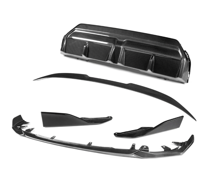 BMW 2 G42 SPOILER DOKŁADKA LOTKA ZDERZAK PRZÓD TYŁ CARBON