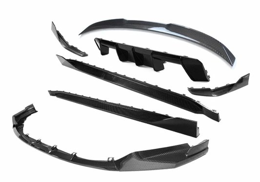 BMW M3 G80 SPOILER LOTKA DOKŁADKA PRZÓD TYŁ CARBON KOMPLET