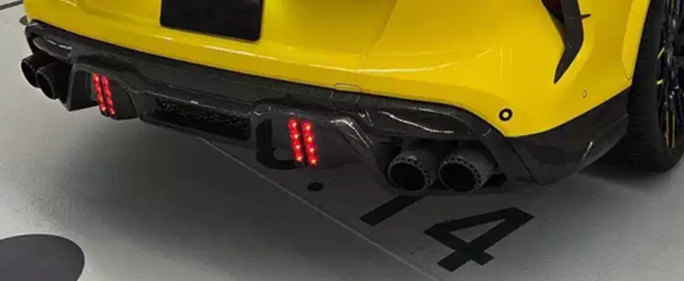 BMW X6M F96 X6 CompeTITION MASKA SPOILER DYFUZOR PRZÓD TYŁ KOMPLET CARBON