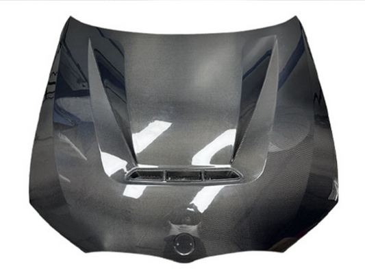 BMW 3 III G20 MASKA POKRYWA SILNIKA CARBON