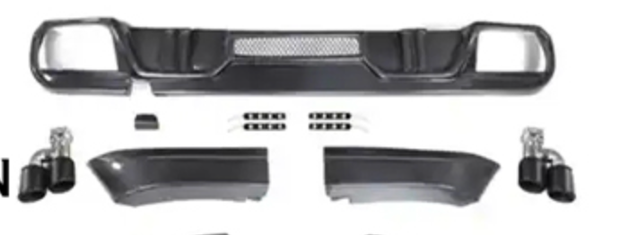 BMW F96 X6M X6 VI Competiti 2019-2023 MASKA SPOILER DOKŁADKA DYFUZOR CARBON