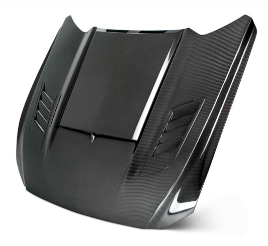 Ford Mustang 2015-2020 MASKA POKRYWA SILNIKA CARBON