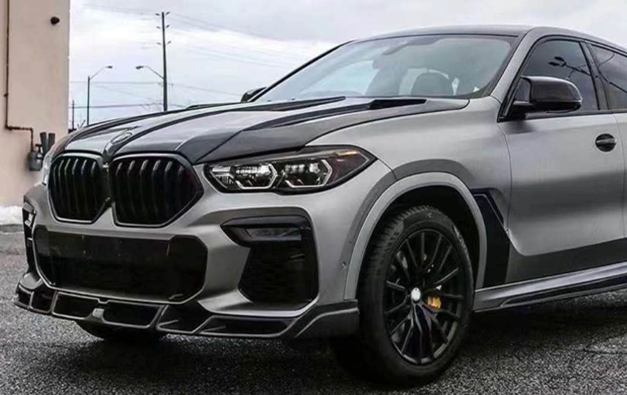 BMW G06 X6 40i 50i 40d X6 50d 2019-2023 SPOILER PRZÓD TYŁ MASKA PROGI