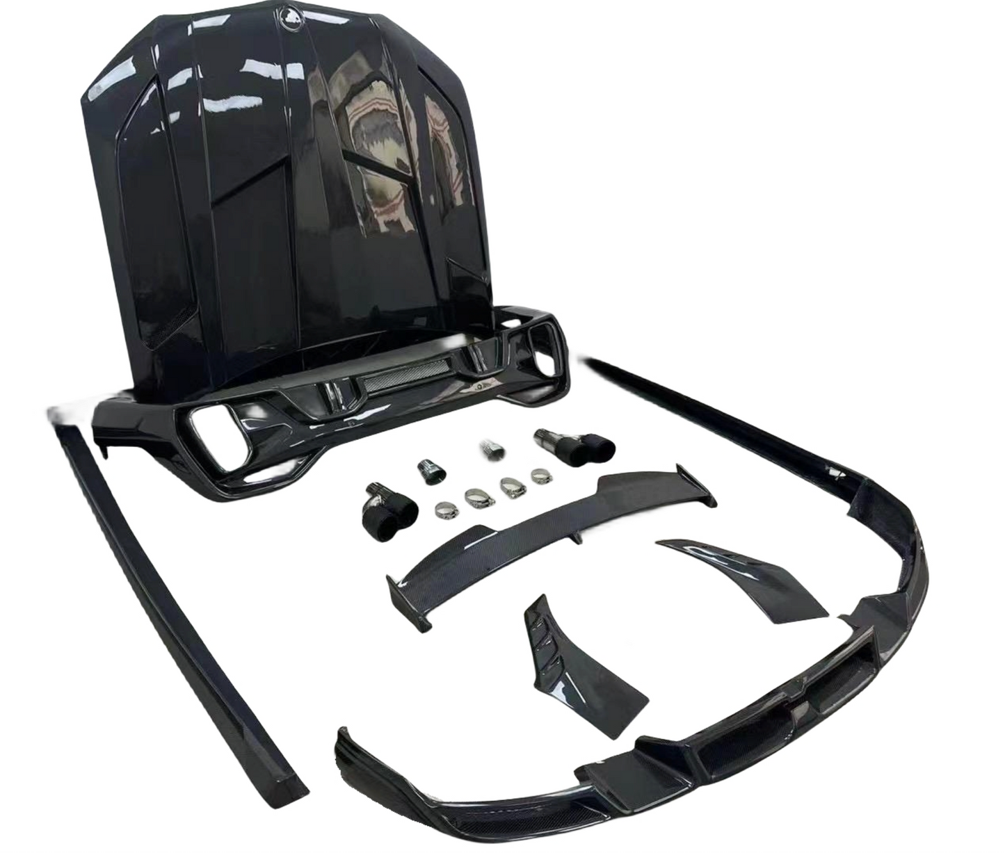 BMW G06 X6 40i 50i 40d X6 50d 2019-2023 SPOILER PRZÓD TYŁ MASKA PROGI