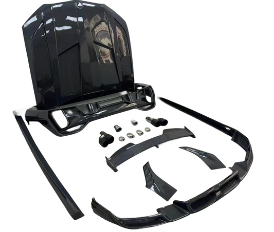 BMW G06 X6 40i 50i 40d X6 50d 2019-2023 SPOILER PRZÓD TYŁ MASKA PROGI