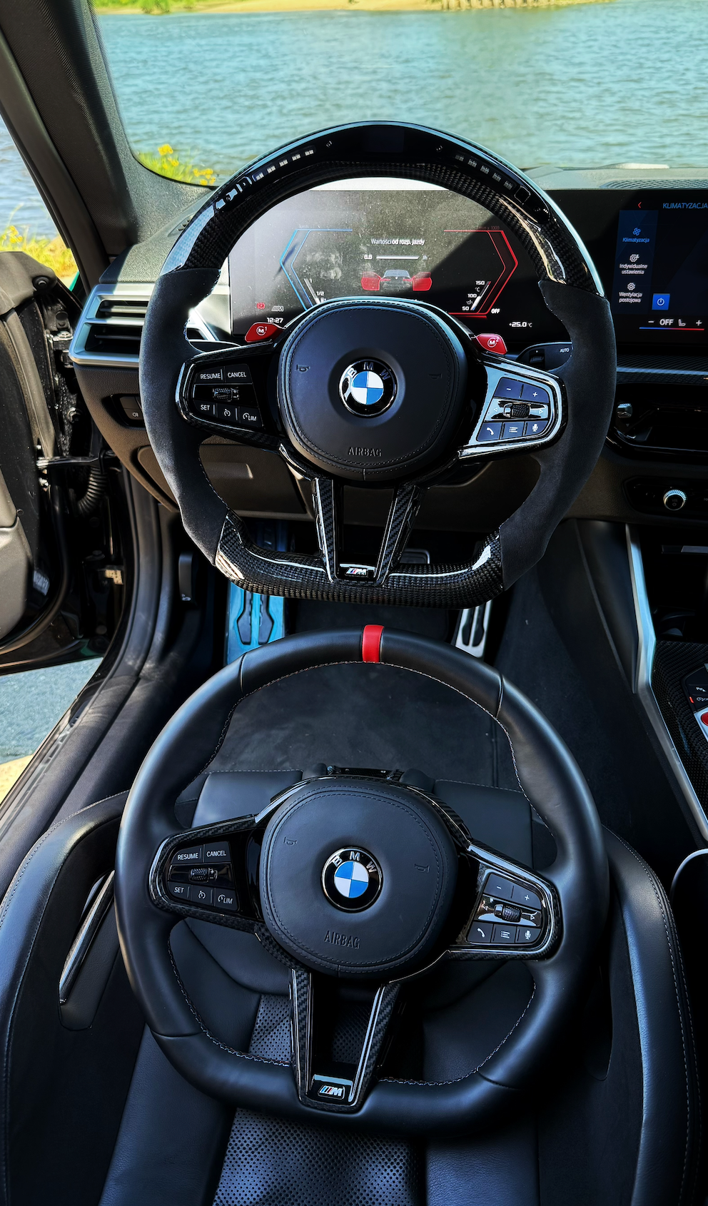 BMW M2 G87 M3 G80 M4 G82 KIEROWNICA LED WYŚWIETLACZ LIFT